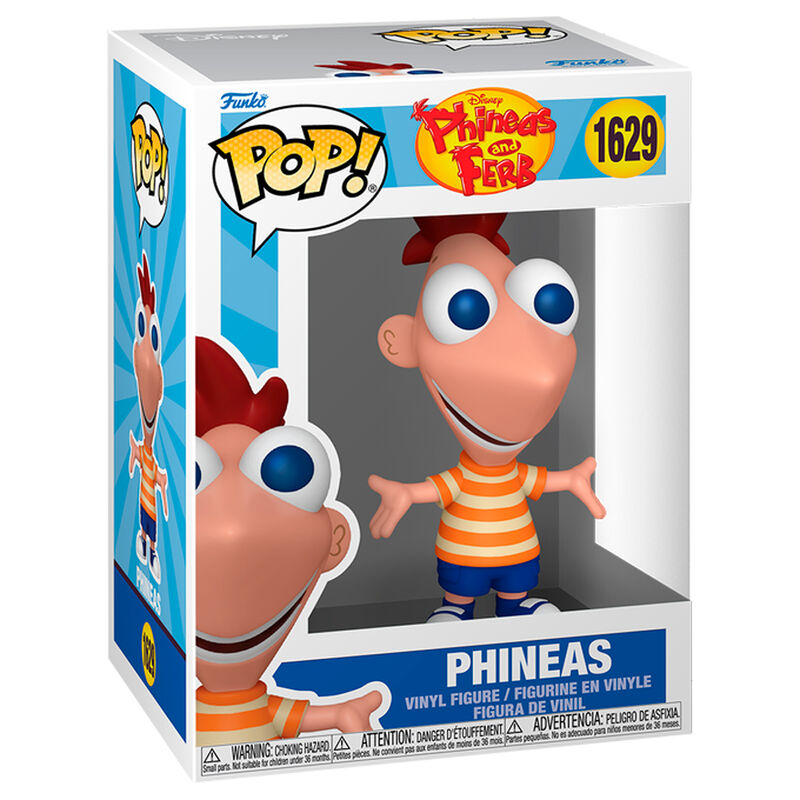 Figura POP de Phineas y Ferb de Disney