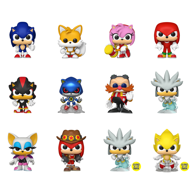Mystery Mini Sonic The Hedgehog Figure Assorted