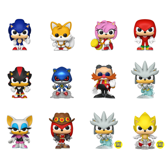 Mystery Mini Sonic The Hedgehog Figure Assorted