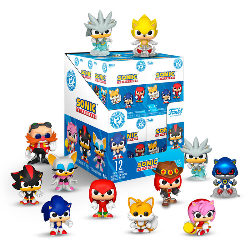 mystery mini sonic the hedgehog figure assorted
