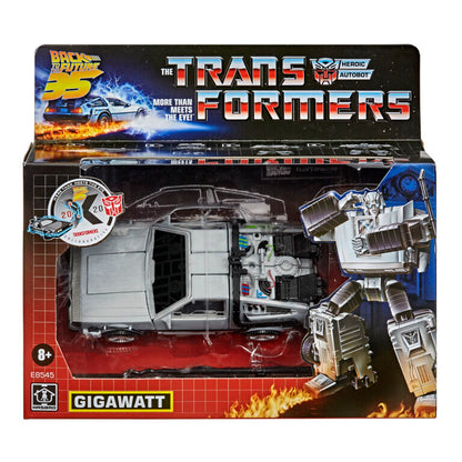 Gigawatt DeLorean Powrót do przyszłości Transformers Figurka 14 cm