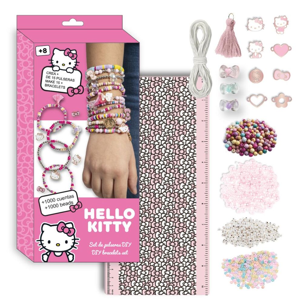 hello kitty bracelet making set