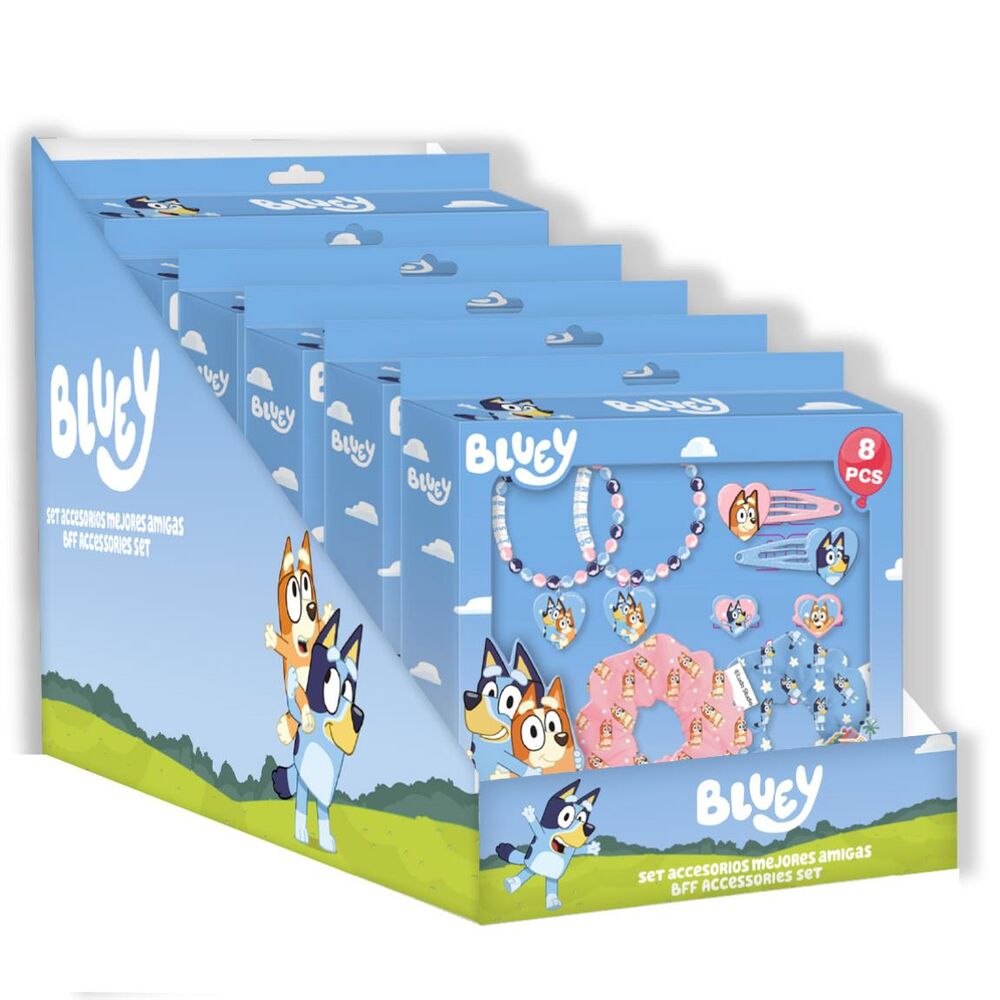 bluey 8 piece beauty set