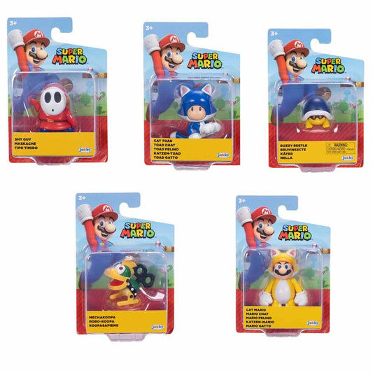 Wave 50 Super Mario Bros Figure 6cm Assorted