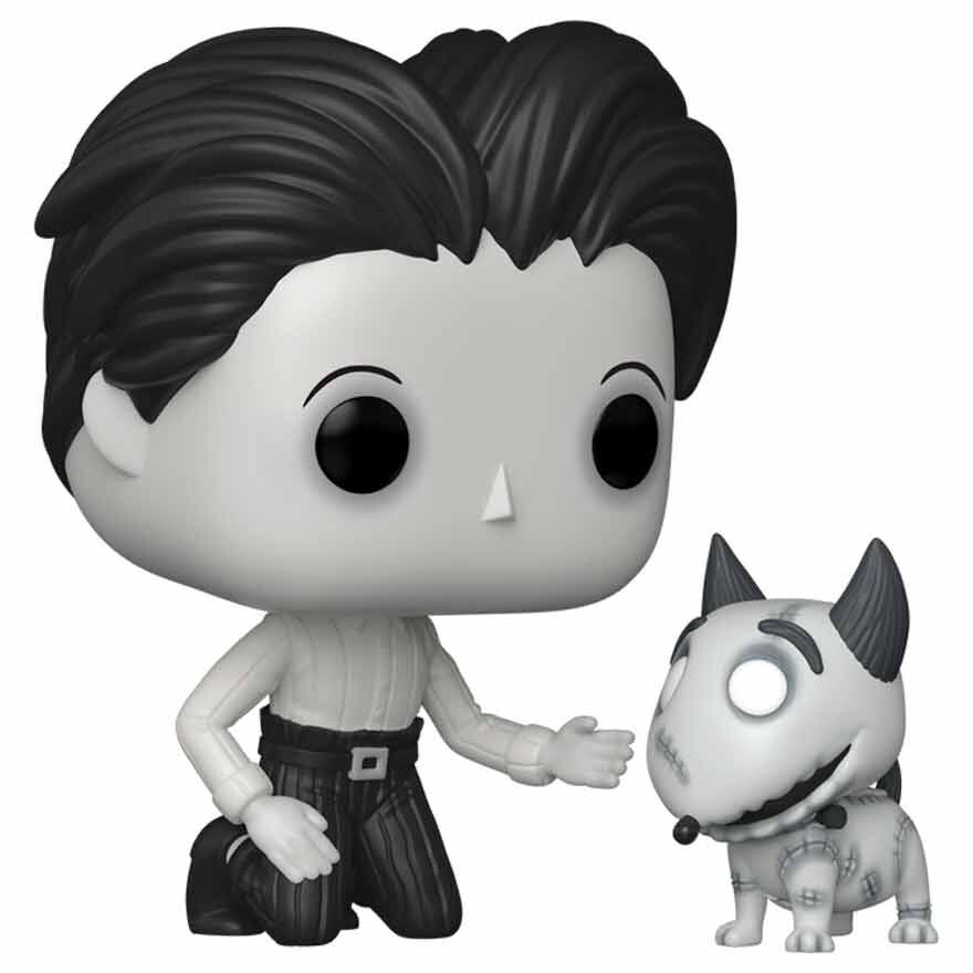 pop figure disney frankenweenie victor with sparky