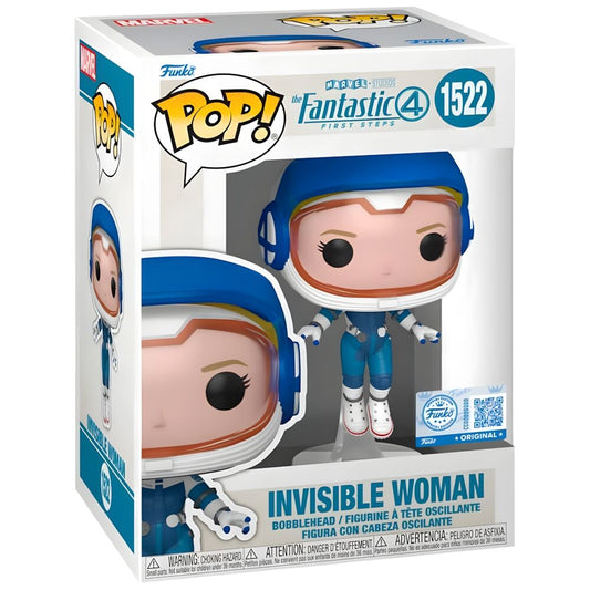 Figura POP de Marvel: Mujer Invisible de los Cuatro Fantásticos