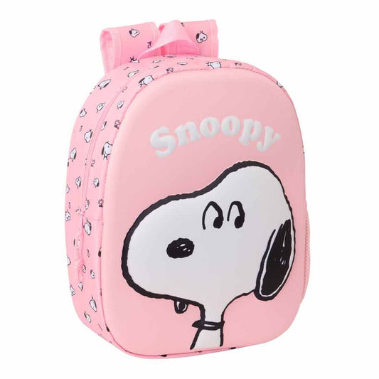 3d snoopy backpack 33cm