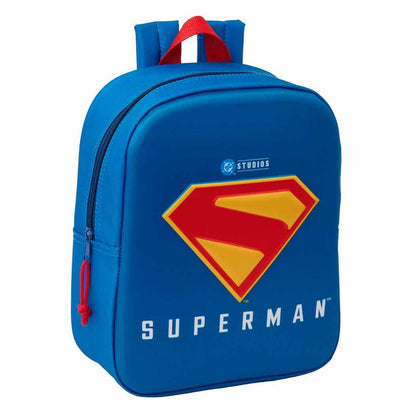 superman dc comics 3d backpack 27cm