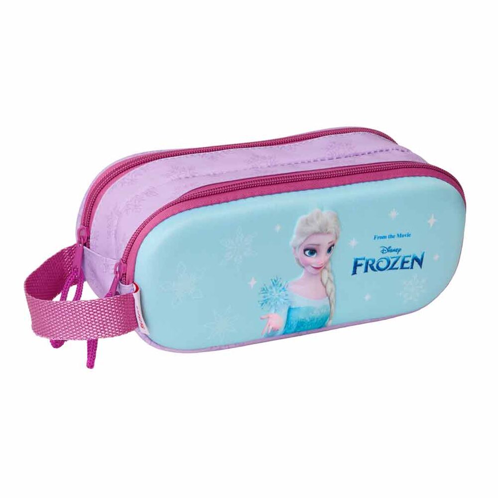 3d frozen disney double pencil case