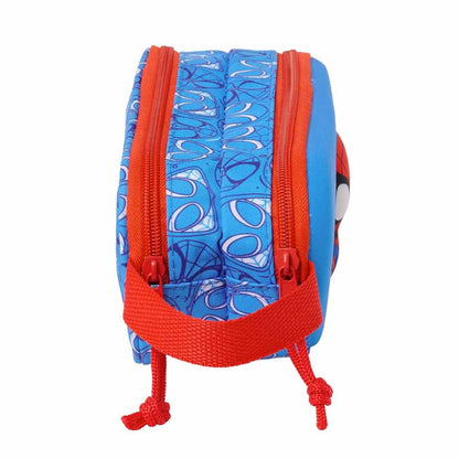 Astuccio doppio per matite 3D Spider Man Marvel