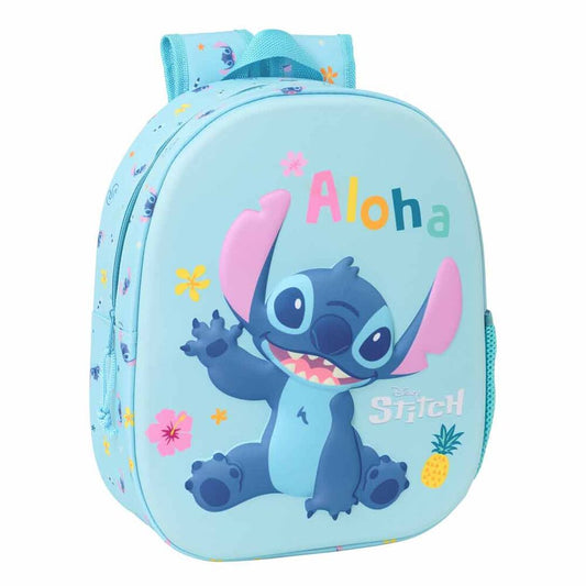 3D Stitch Disney Backpack 33cm