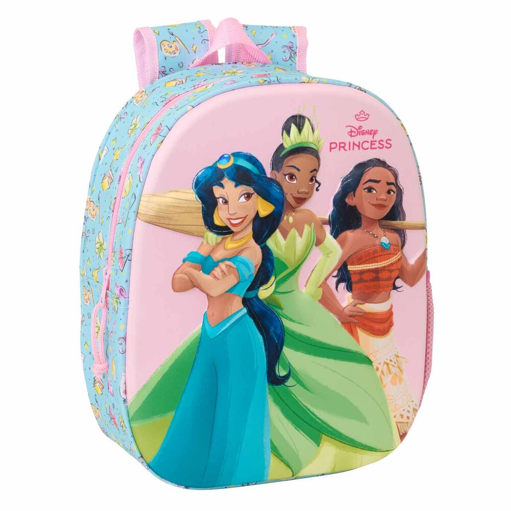 3d disney princess backpack 33cm