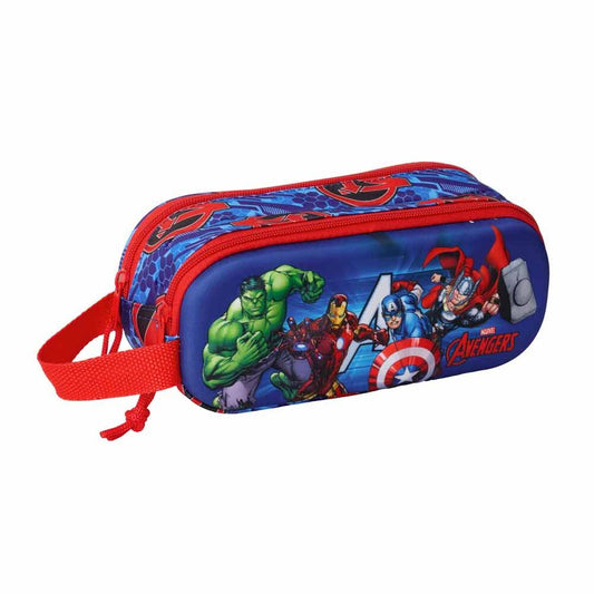 3d pencil case the avengers marvel double