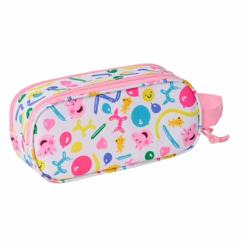 Podwójny piórnik 3D Peppa Pig