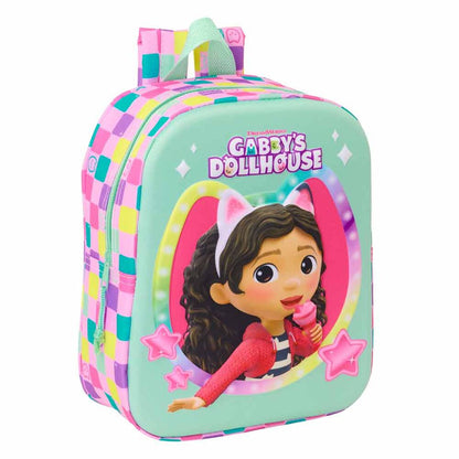gabby's dollhouse 3d backpack 27cm