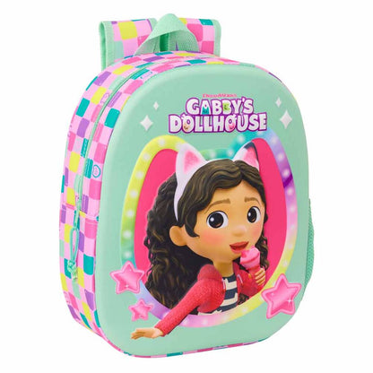 gabby's dollhouse 3d backpack 33cm