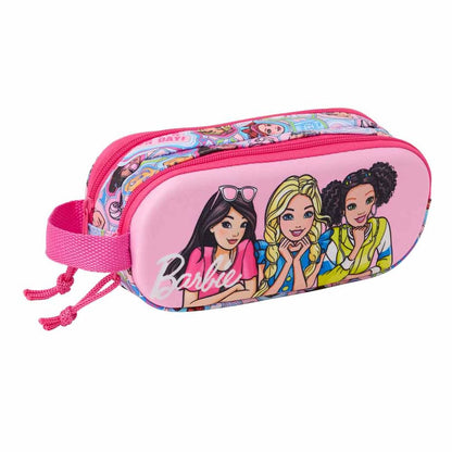 barbie 3d double pencil case