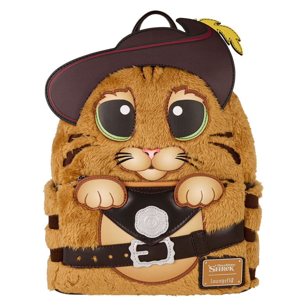 plush backpack puss in boots shrek loungefly 26cm