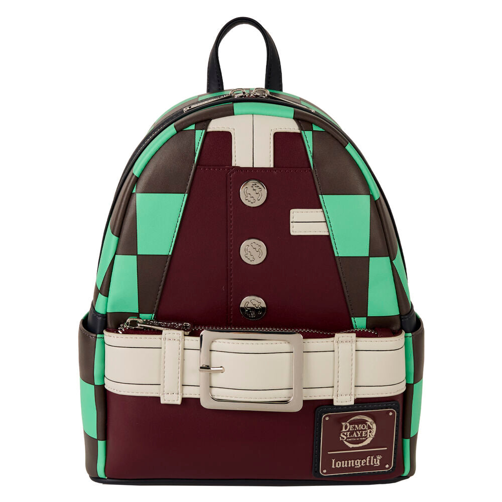 tanjiro kamado demon slayer kimetsu no yaiba loungefly backpack 26cm