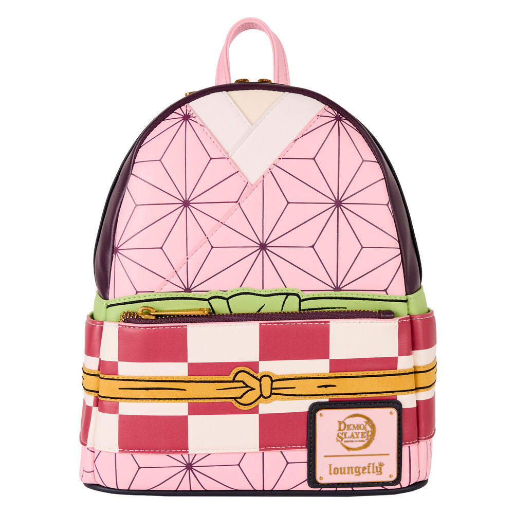 nezuko kamado demon slayer kimetsu no yaiba loungefly backpack 26cm