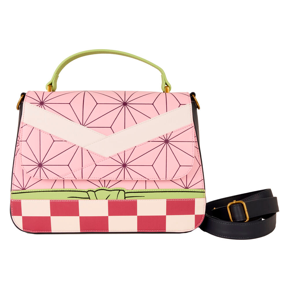 nezuko kamado demon slayer kimetsu no yaiba loungefly shoulder bag