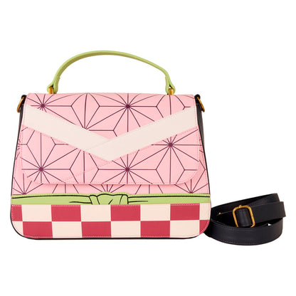 nezuko kamado demon slayer kimetsu no yaiba loungefly shoulder bag