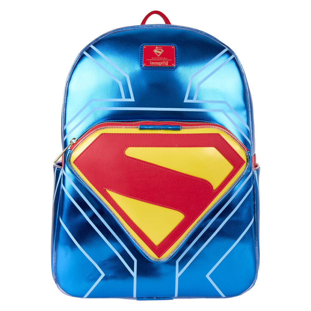 superman dc comics loungefly backpack 43cm