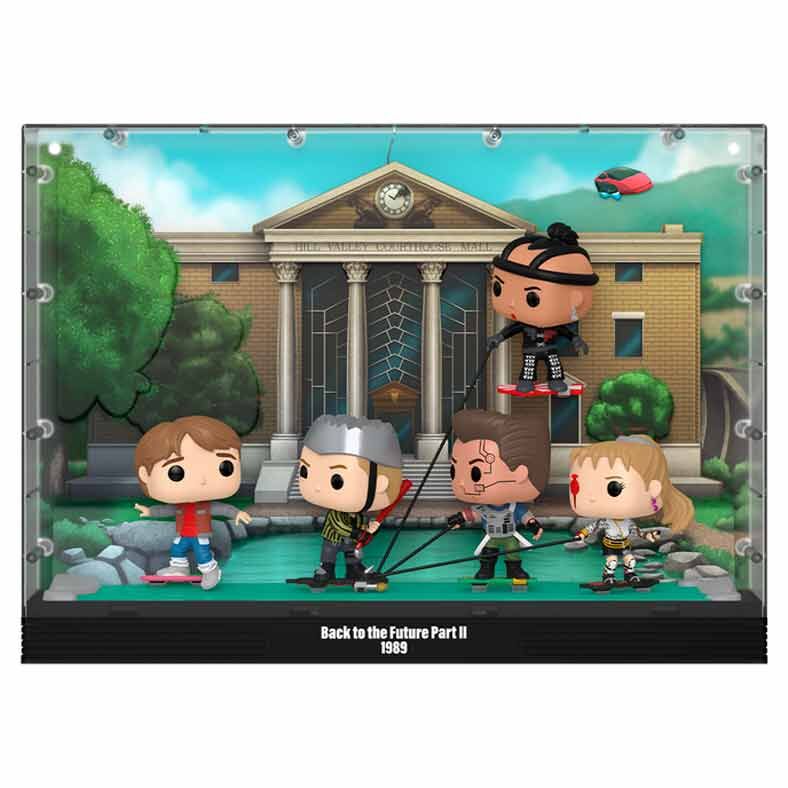 Figurka POP Moments Deluxe Powrót do przyszłości Powrót do przyszłości Pościg na desce latającej