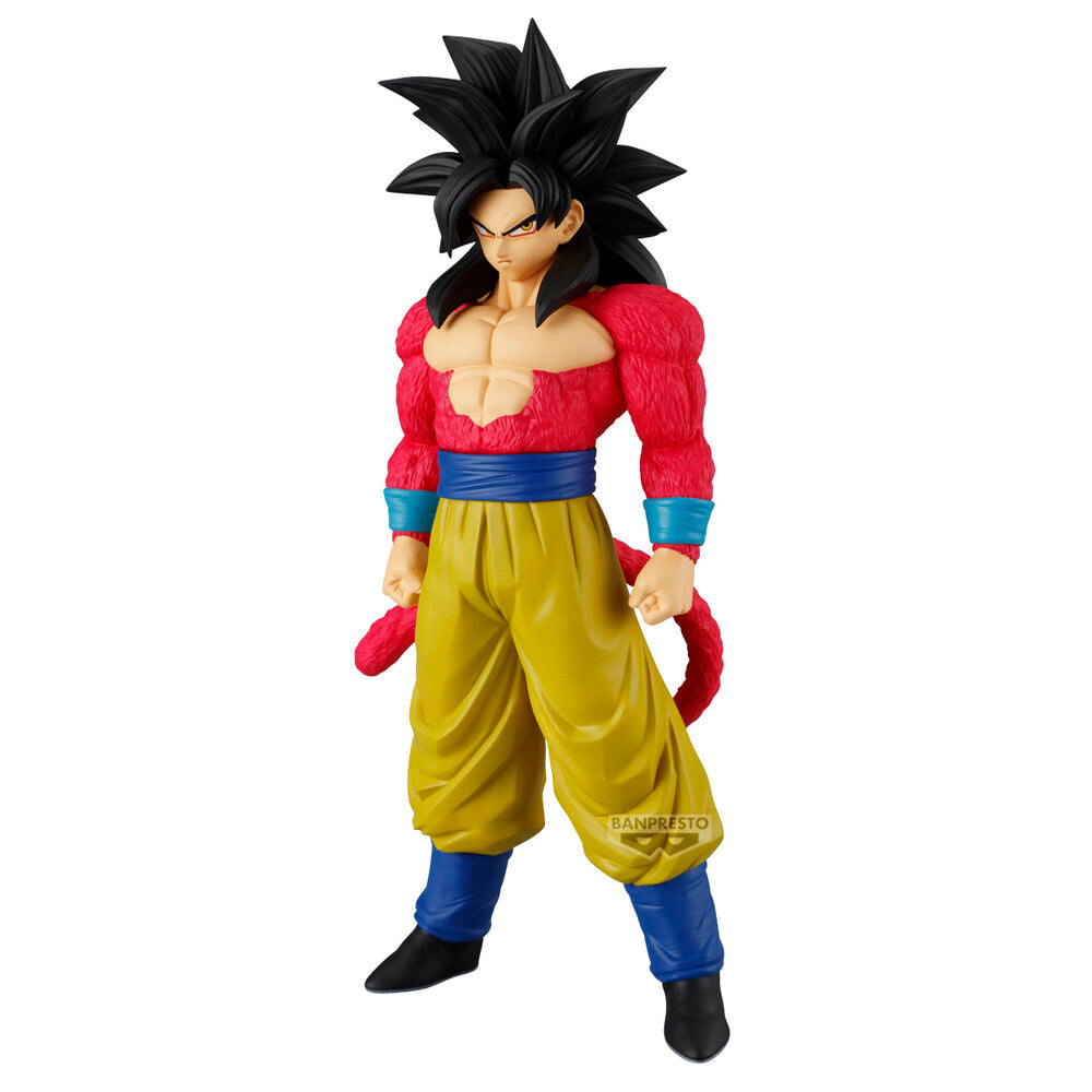 figure son goku solid edge works super saiyan 4 dragon ball gt 21cm
