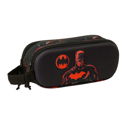 3d batman dc comics double pencil case