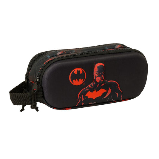 3d batman dc comics double pencil case