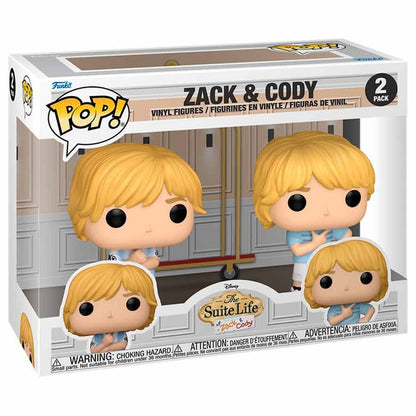 blister 2 pop figures disney the suite life of zack & cody