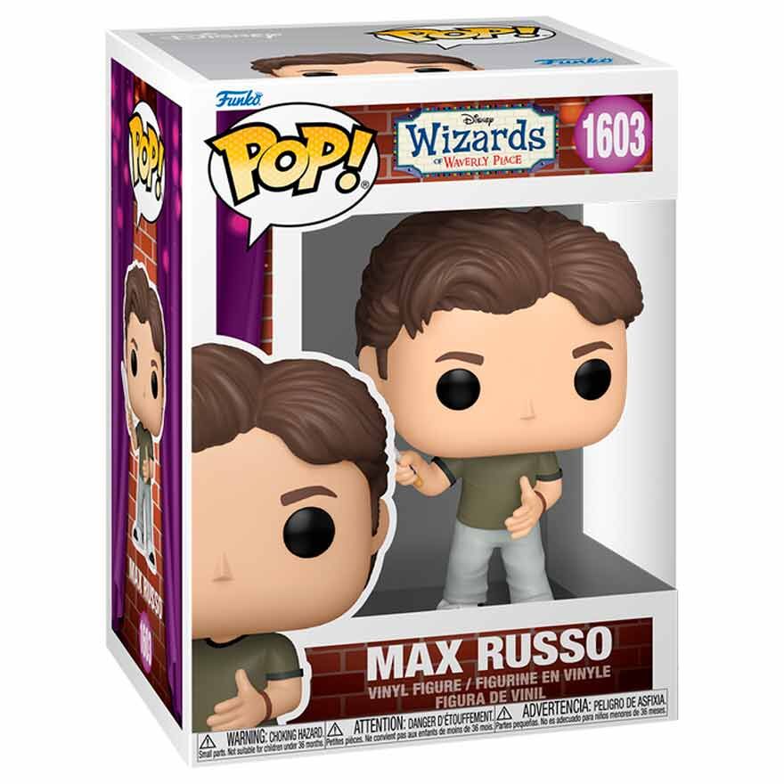 Figura POP de Max Russo de Los Magos de Waverly Place de Disney
