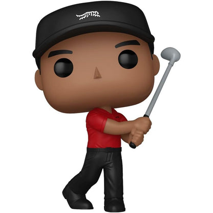 golf sun day red tiger woods pop figure