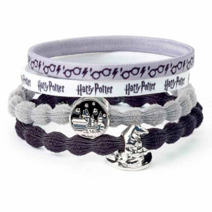 Blister of 4 Hogwarts Harry Potter hair bands