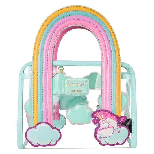 Fluffy Unicorn Minions Loungefly Crossbody Bag