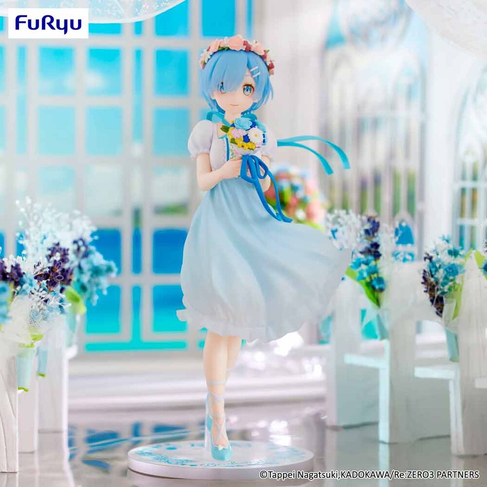 figure rem bridesmaid trio try it re:zero starting life in another world 21cm