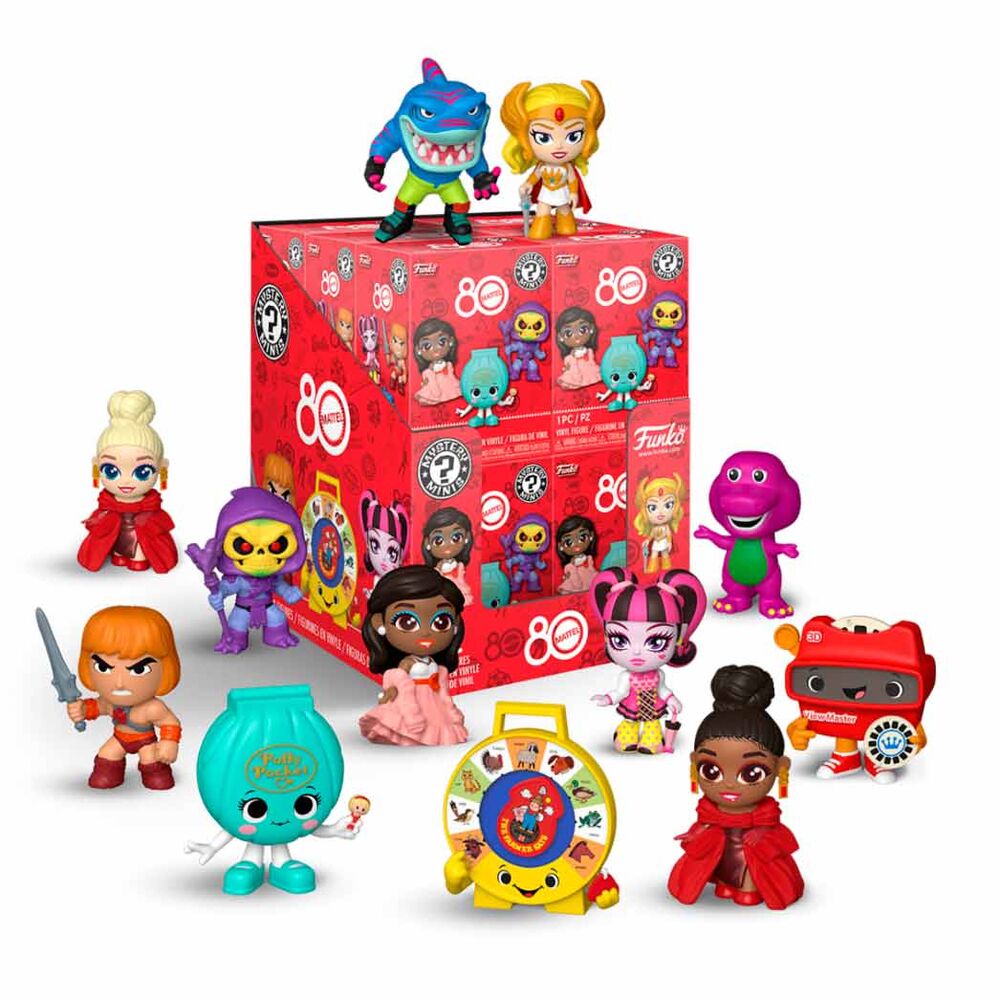 mystery figure mini retro toys assortment