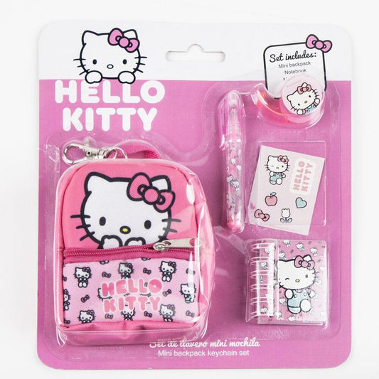 Set di cancelleria mini zainetto Hello Kitty
