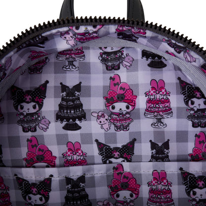 My Melody und Kuromi Sanrio Loungefly Rucksack 26 cm