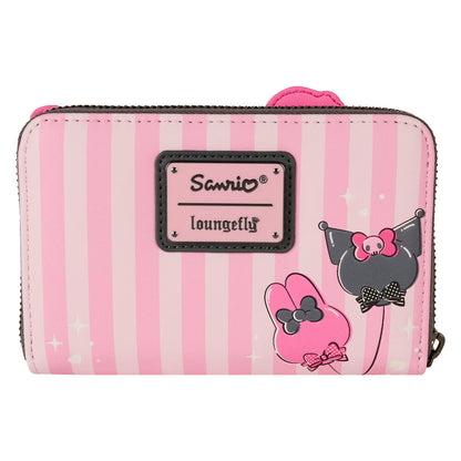 Portefeuille Loungefly Sanrio My Melody et Kuromi