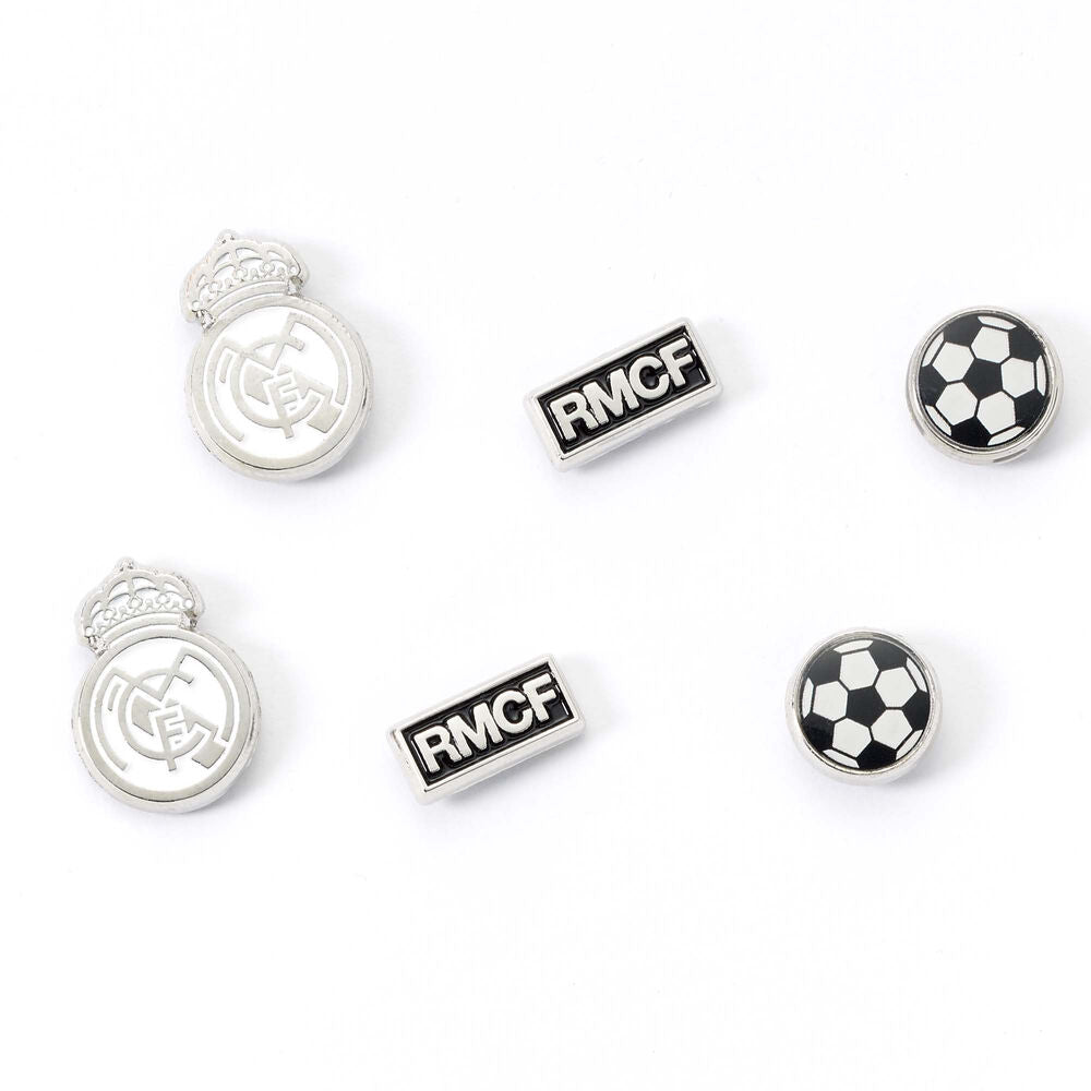 Set mit 3 Paar Real Madrid Ohrringen