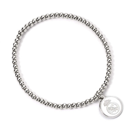 silver real madrid bracelet