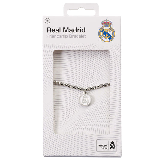 Pulsera plateada del Real Madrid