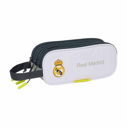real madrid 25 26 triple pencil case