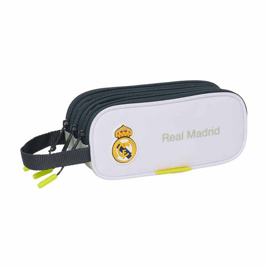 real madrid 25 26 triple pencil case
