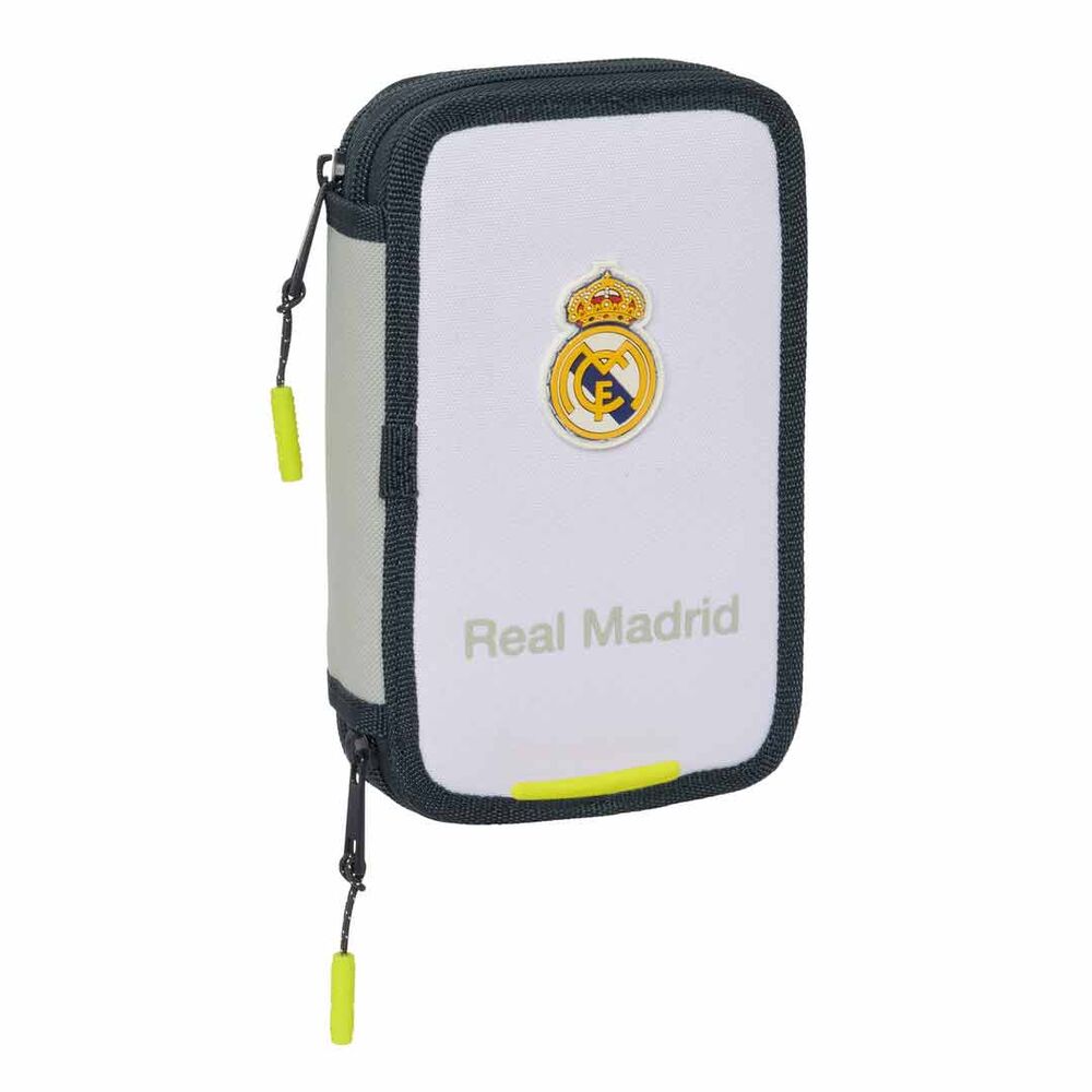 real madrid pencil case 25 26 37pcs double