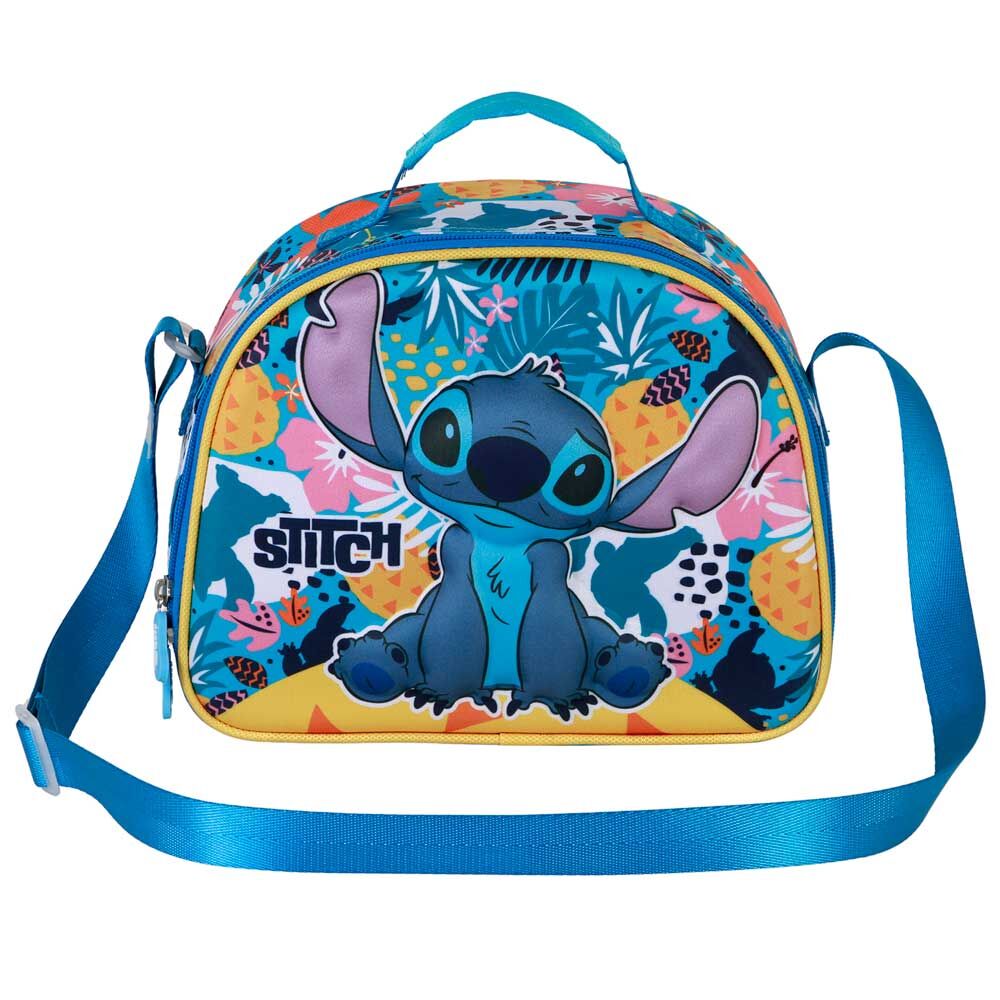 disney stitch 3d colors lunch bag