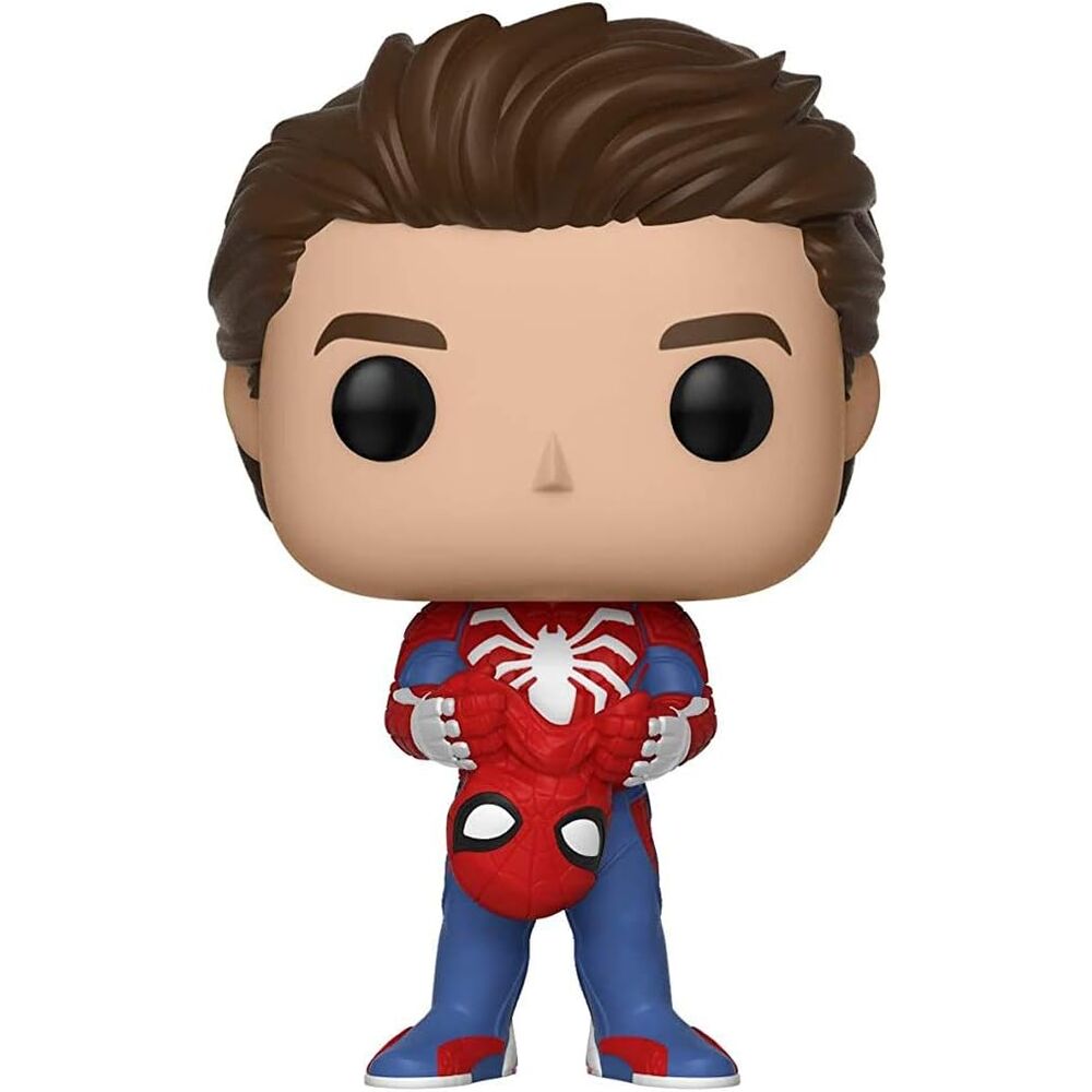 pop figure marvel spiderman unmasked spider man