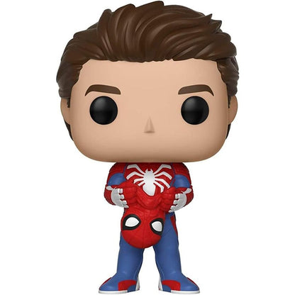 pop figure marvel spiderman unmasked spider man